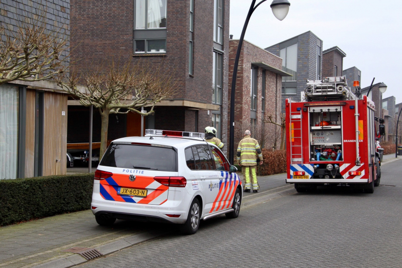 Brandweer opgeroepen voor oververhitte wasdroger