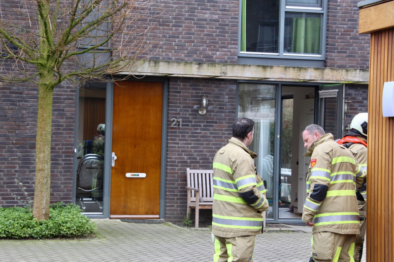 Brandweer opgeroepen voor oververhitte wasdroger