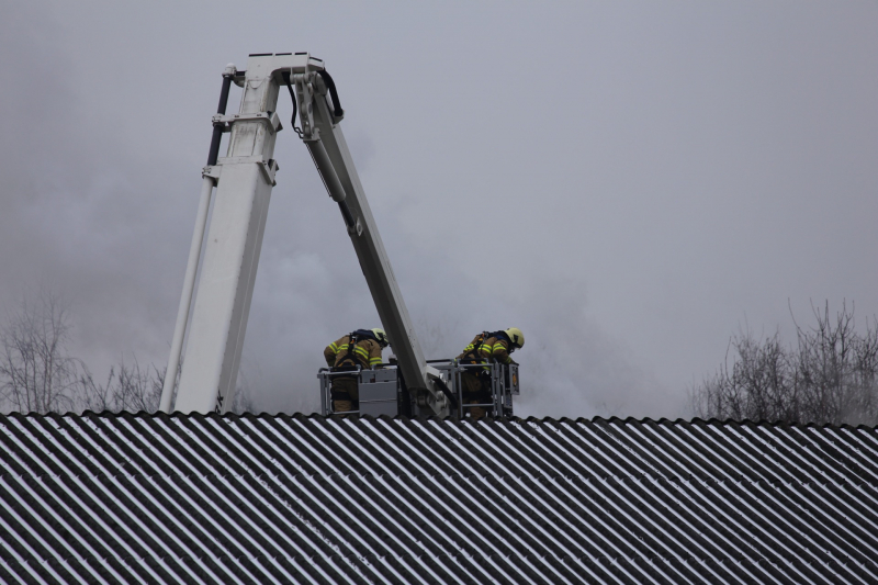 Brand in woonboerderij