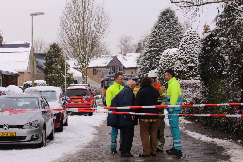 Veel rook bij uitslaande woningbrand