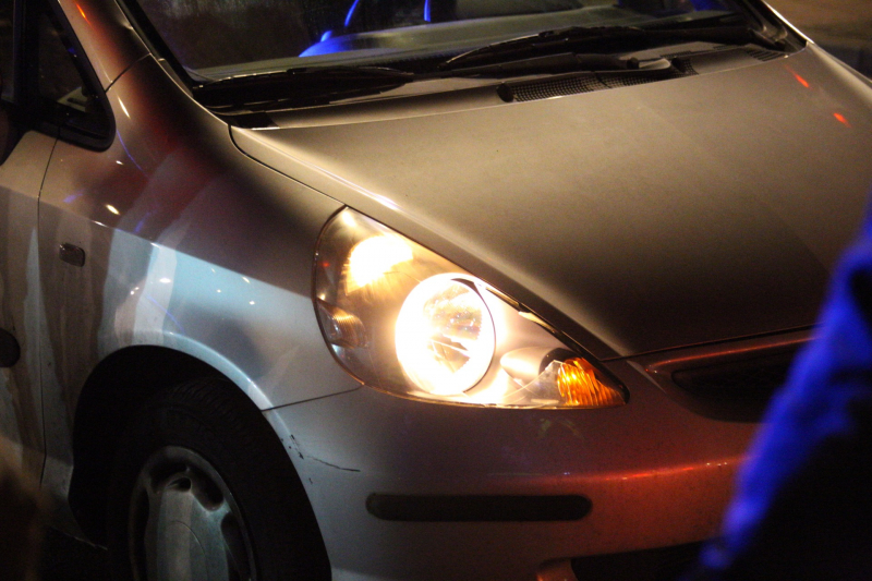 Overstekende voetganger aangereden