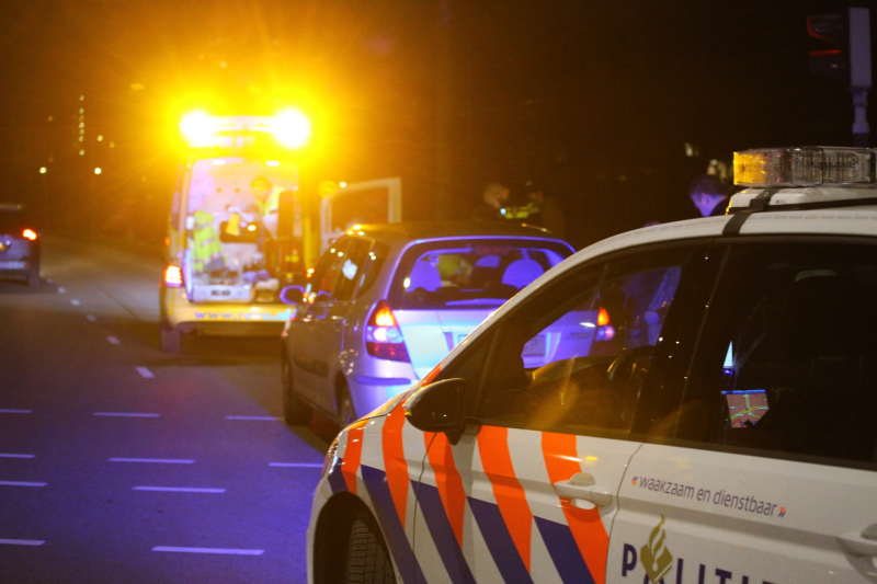 Overstekende voetganger aangereden