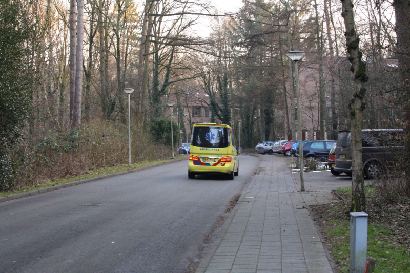 Man gewond na testen nieuwe fiets
