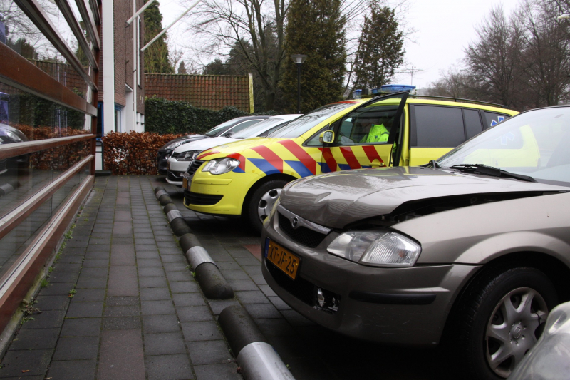 Schade na kop staartbotsing