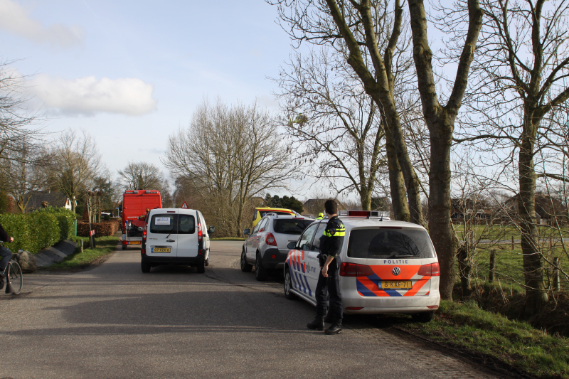 Explosie in schuur, 1 persoon gewond