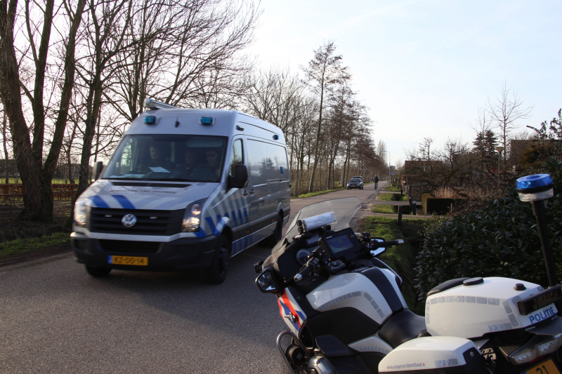 Explosie in schuur, 1 persoon gewond