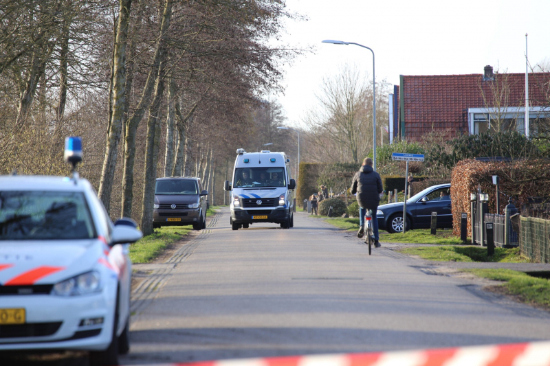 Explosie in schuur, 1 persoon gewond