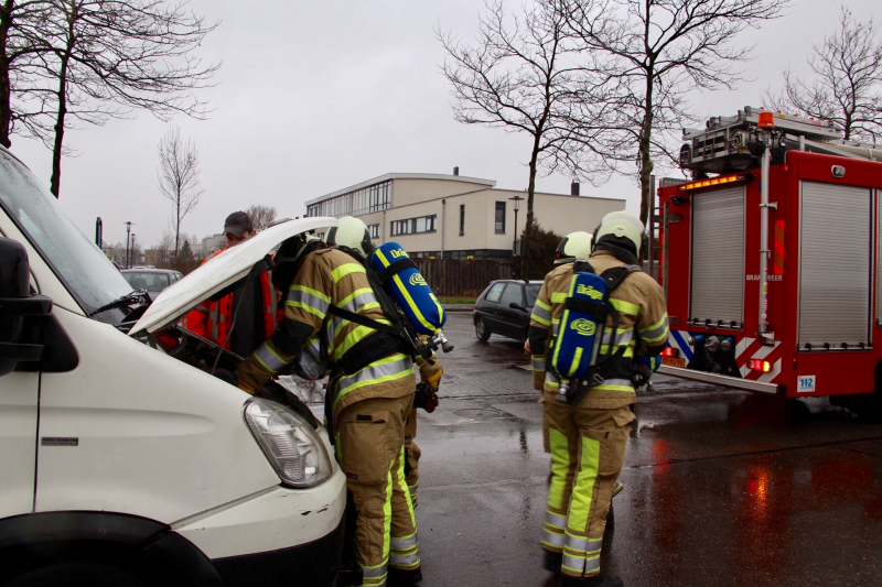Autobrand blijkt mee te vallen