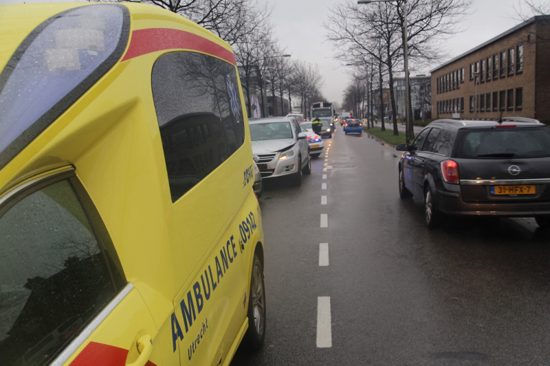 Veel schade na aanrijding