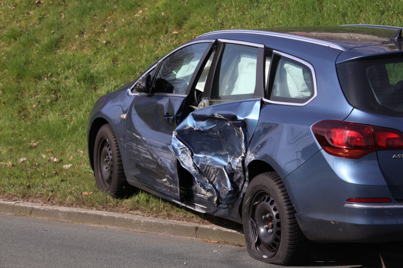 Flinke schade na crash