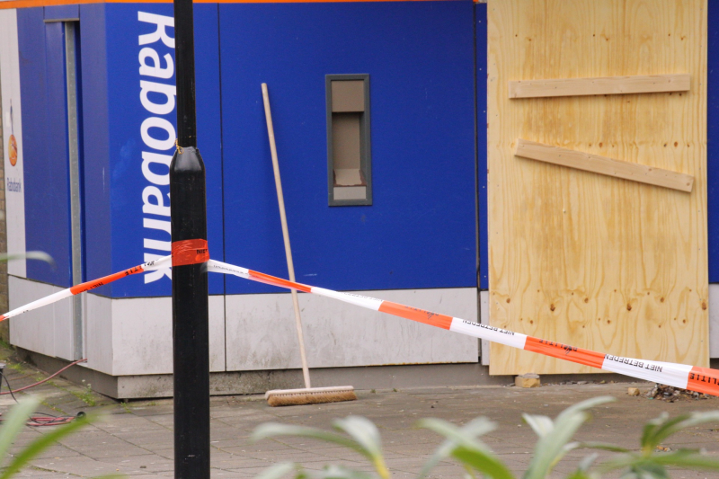 Flinke schade bij plofkraak