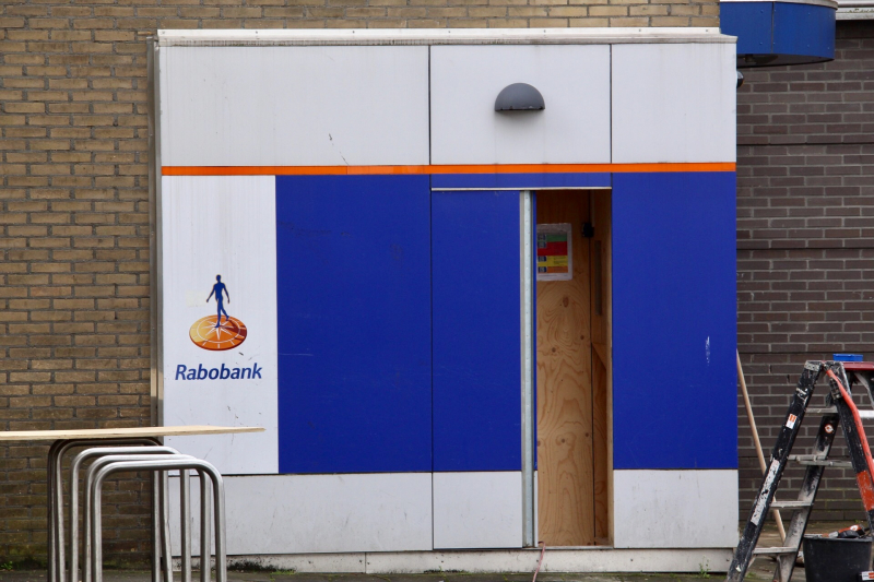 Flinke schade bij plofkraak