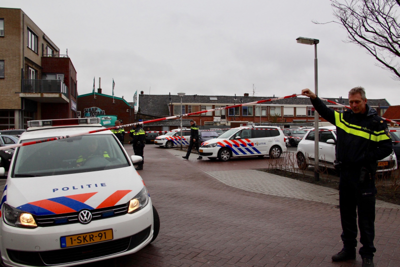 Gewonde en plaats-delict na vechtpartij op straat