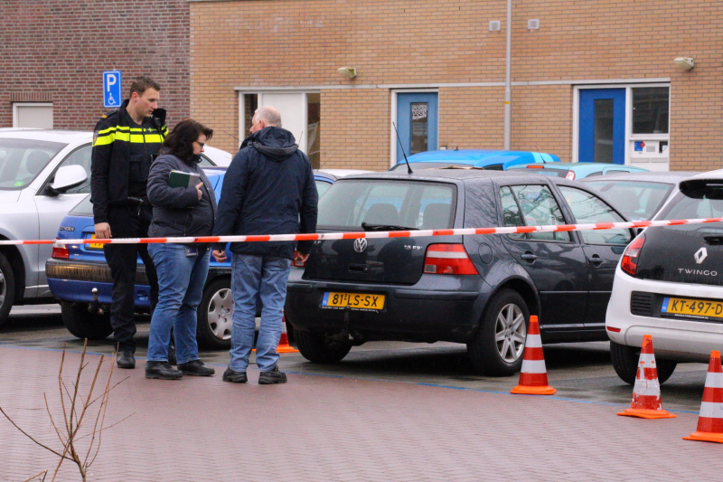 Gewonde en plaats-delict na vechtpartij op straat