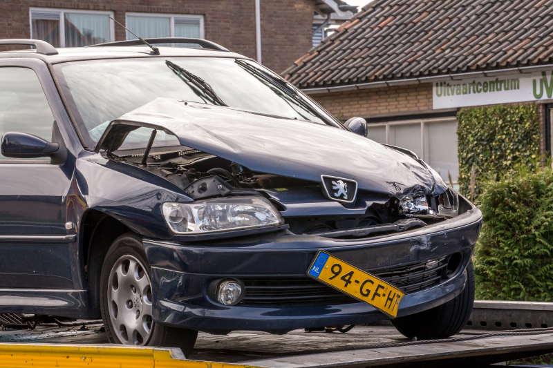 Flinke schade na aanrijding