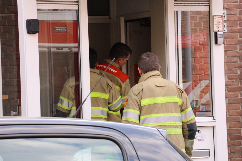 Bewoner vergeet pannetje van het vuur te halen