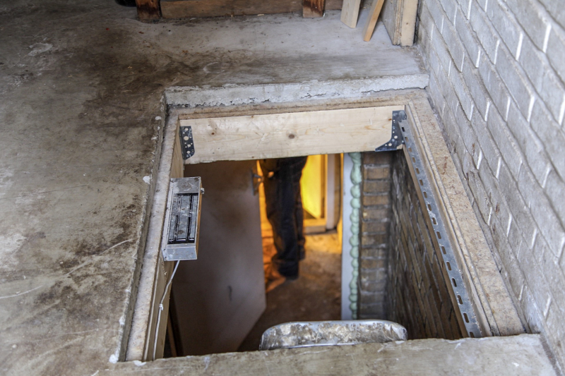 Ondergronds hennepkwekerij ontmanteld