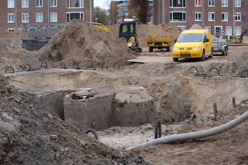 Tweede Wereldoorlog bunker gevonden in woonwijk