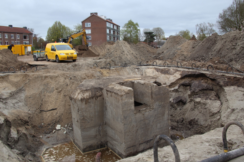 Tweede Wereldoorlog bunker gevonden in woonwijk