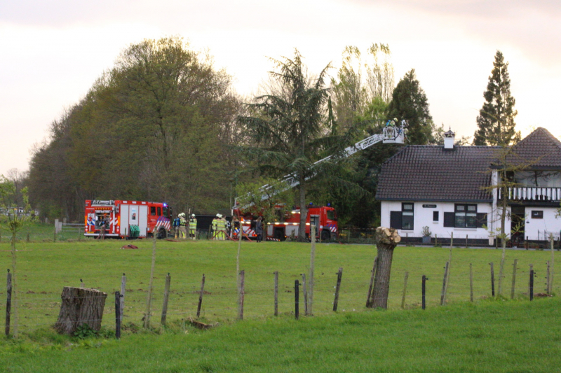 Forse schade bij woningbrand