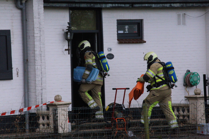 Forse schade bij woningbrand