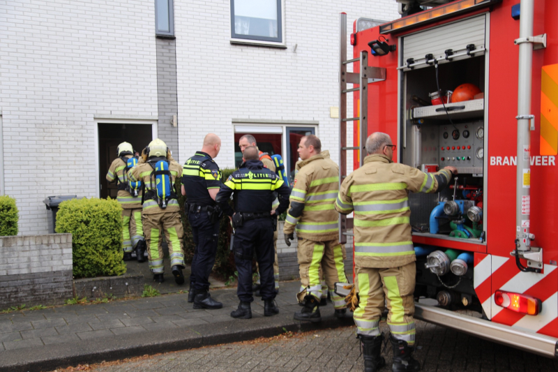Vergeten oven zorgt voor woning vol rook