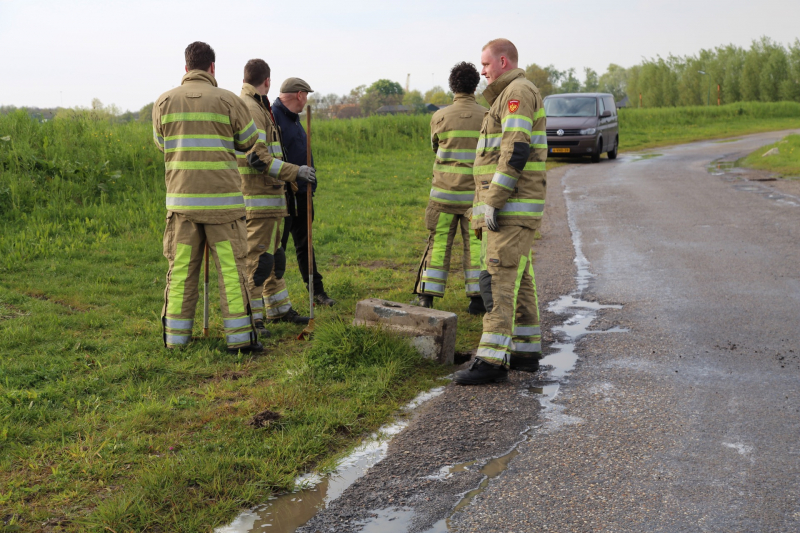 Auto total loss na uitwijkmanoeuvre