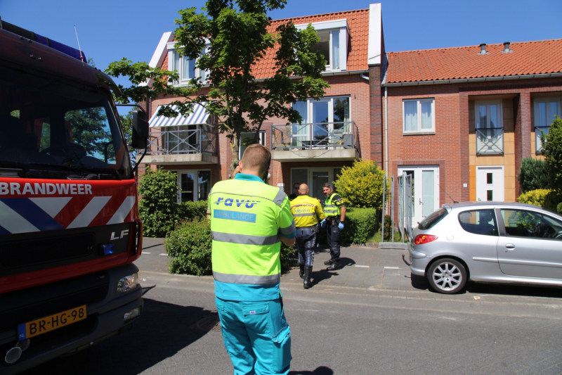 Gewonde bij woningbrand