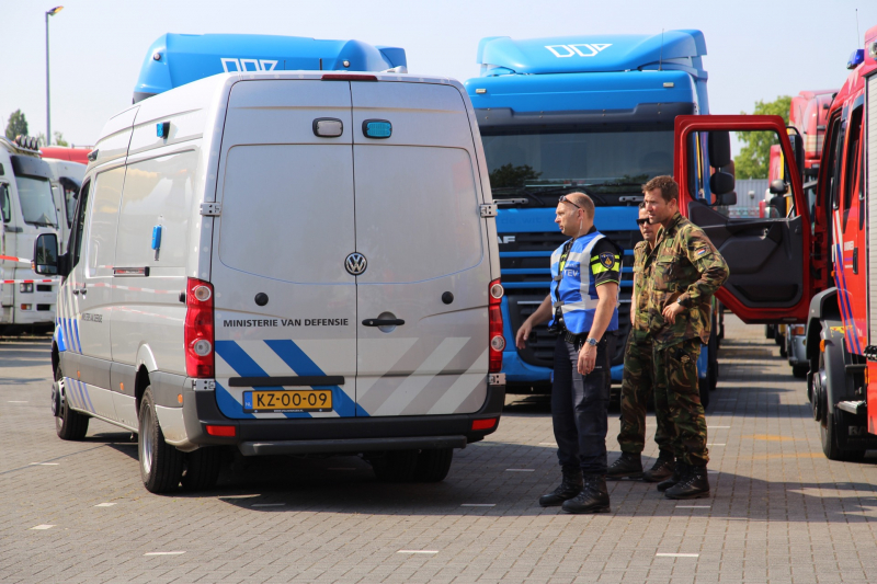 Vuurwerkbom onder kantoorpand gevonden