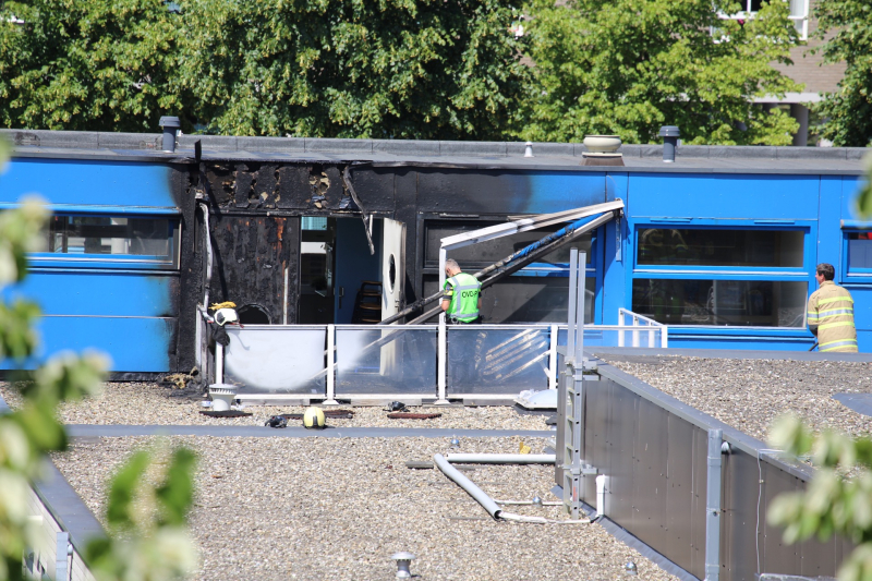 Veel schade bij brand kinderdagverblijf De Mammoet