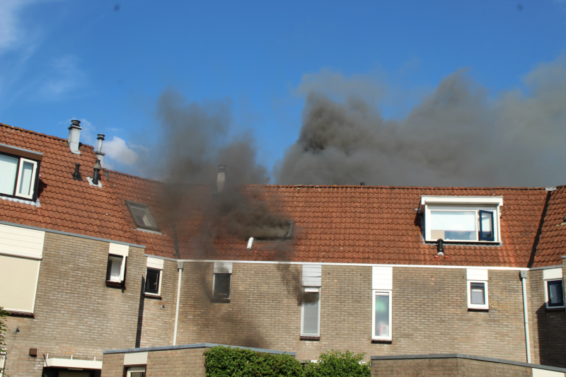 Veel rook bij brand in meterkast