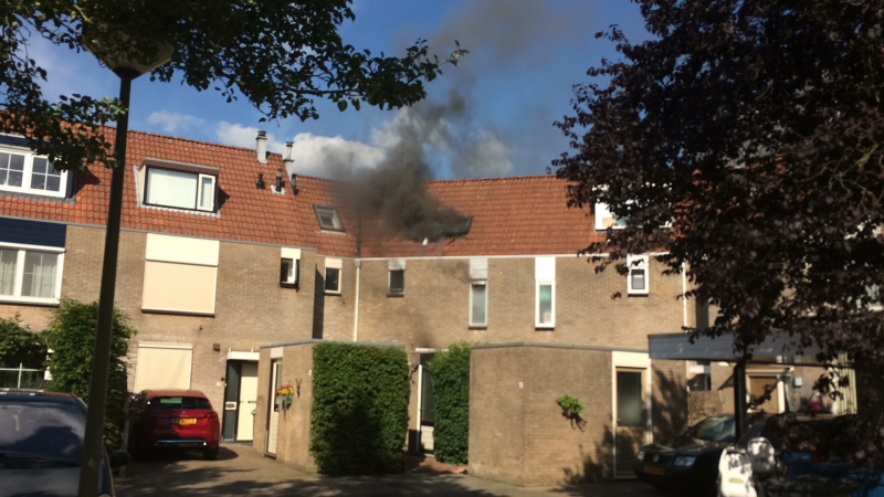 Veel rook bij brand in meterkast