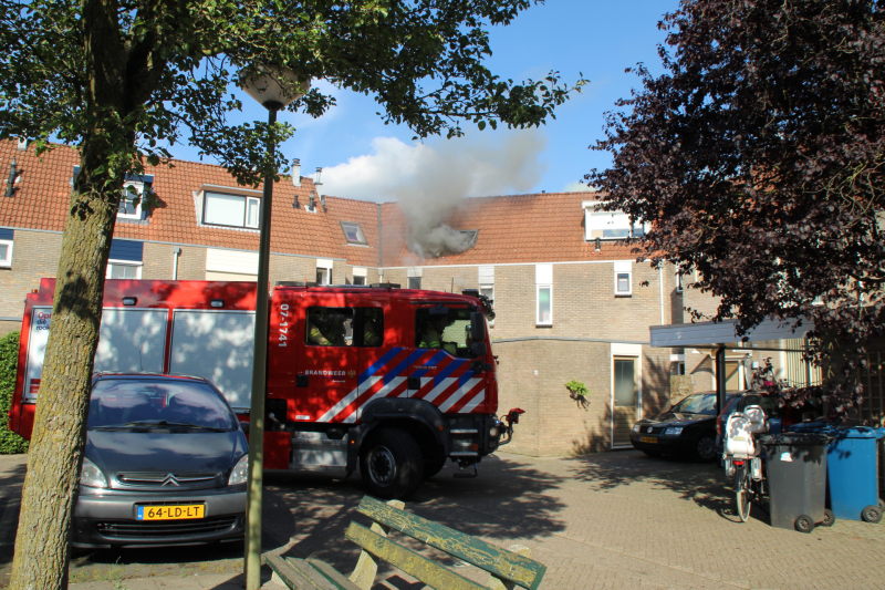 Veel rook bij brand in meterkast