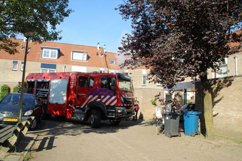 Veel rook bij brand in meterkast