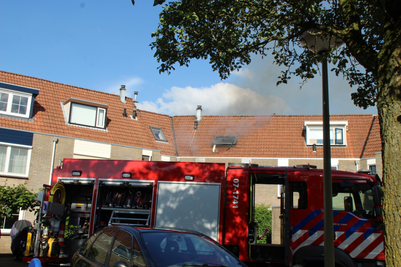 Veel rook bij brand in meterkast