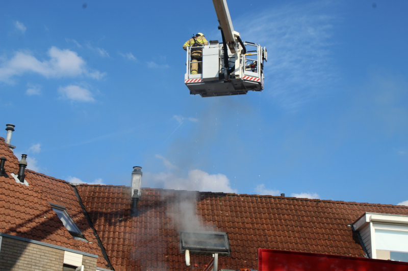 Veel rook bij brand in meterkast