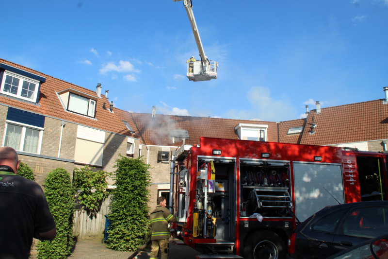 Veel rook bij brand in meterkast