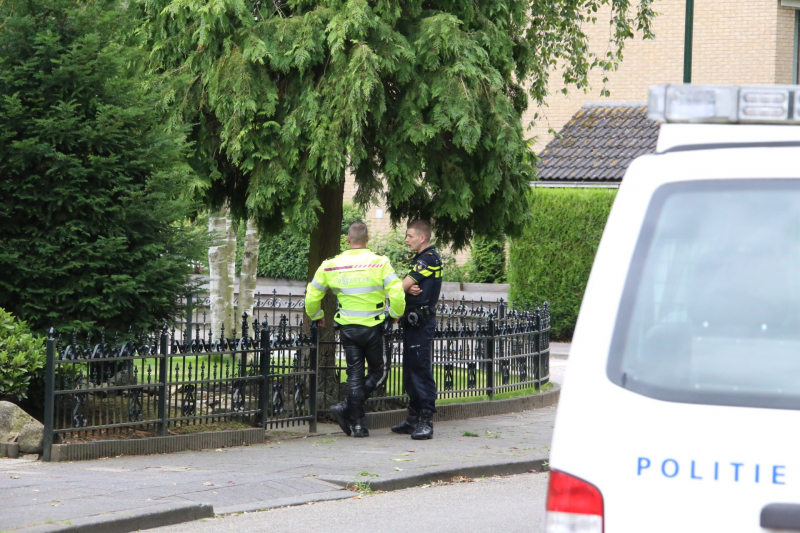 Verdachte gevlucht na woningoverval