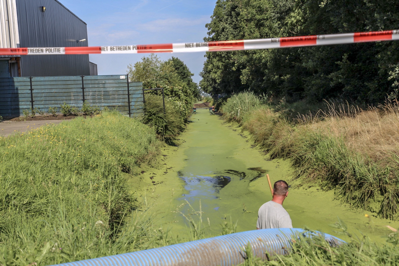 Onderzoek gestart in drooggelegde sloot