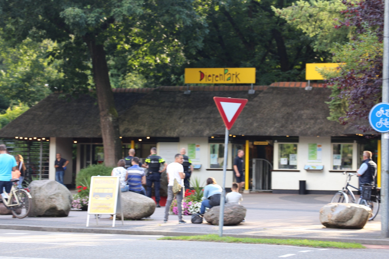 Verdacht persoon in DierenparkAmersfoort