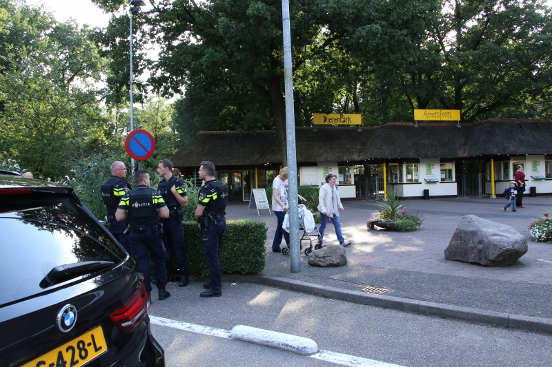 Verdacht persoon in DierenparkAmersfoort