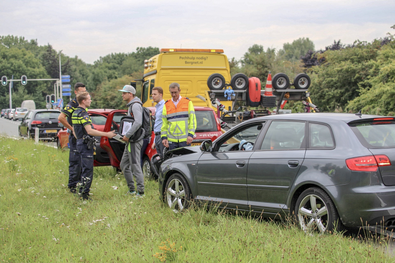 Flinke schade bij kop-staartbotsing