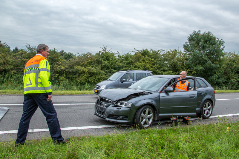 Flinke schade bij kop-staartbotsing