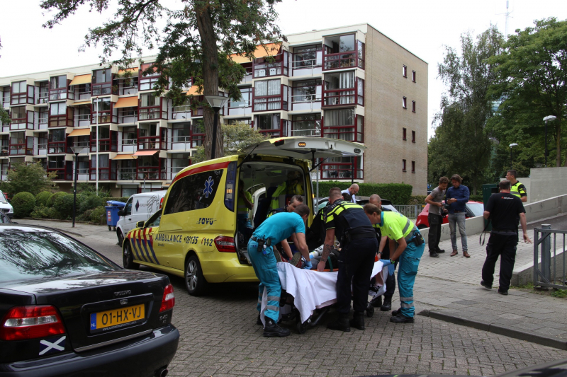 Bestuurder overreden door eigen bestelbus