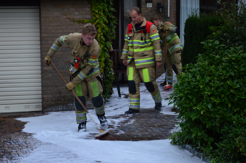 Veel rook na ongelukje met frituurpan