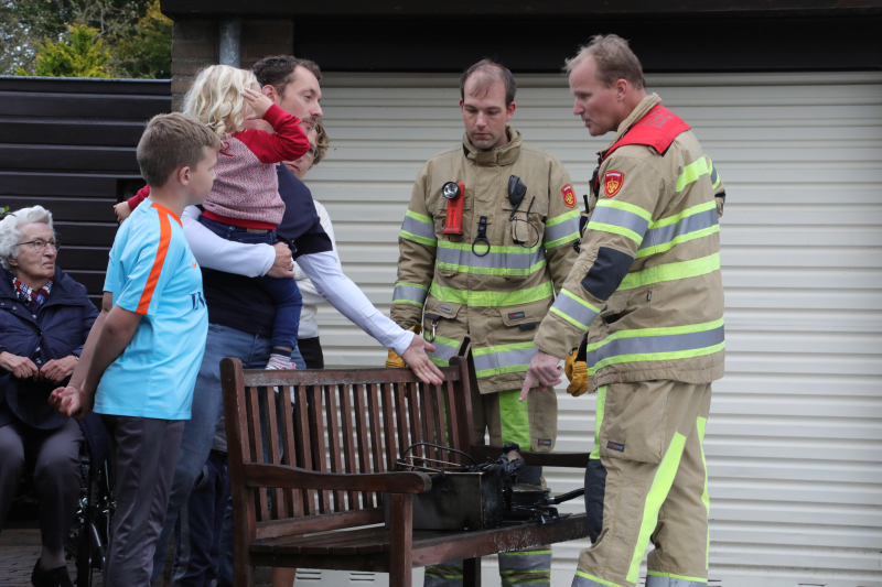 Veel rook na ongelukje met frituurpan