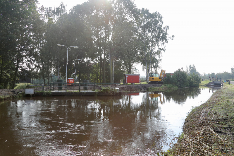 Mogelijke waterbreuk zorgt voor overstroming