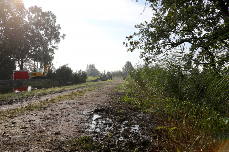 Mogelijke waterbreuk zorgt voor overstroming