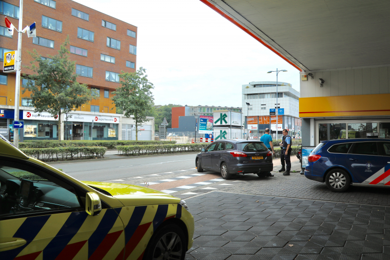 Fietsster aangereden door auto