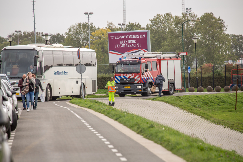 Boot in problemen door afgebroken roer